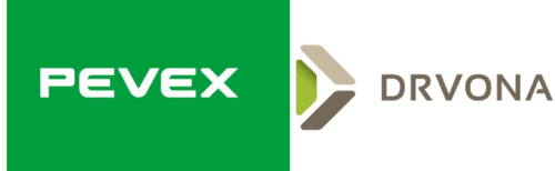 pevex i drvona - logo